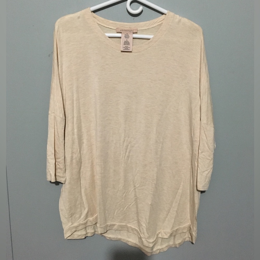 3/4 sleeve small womens shirt